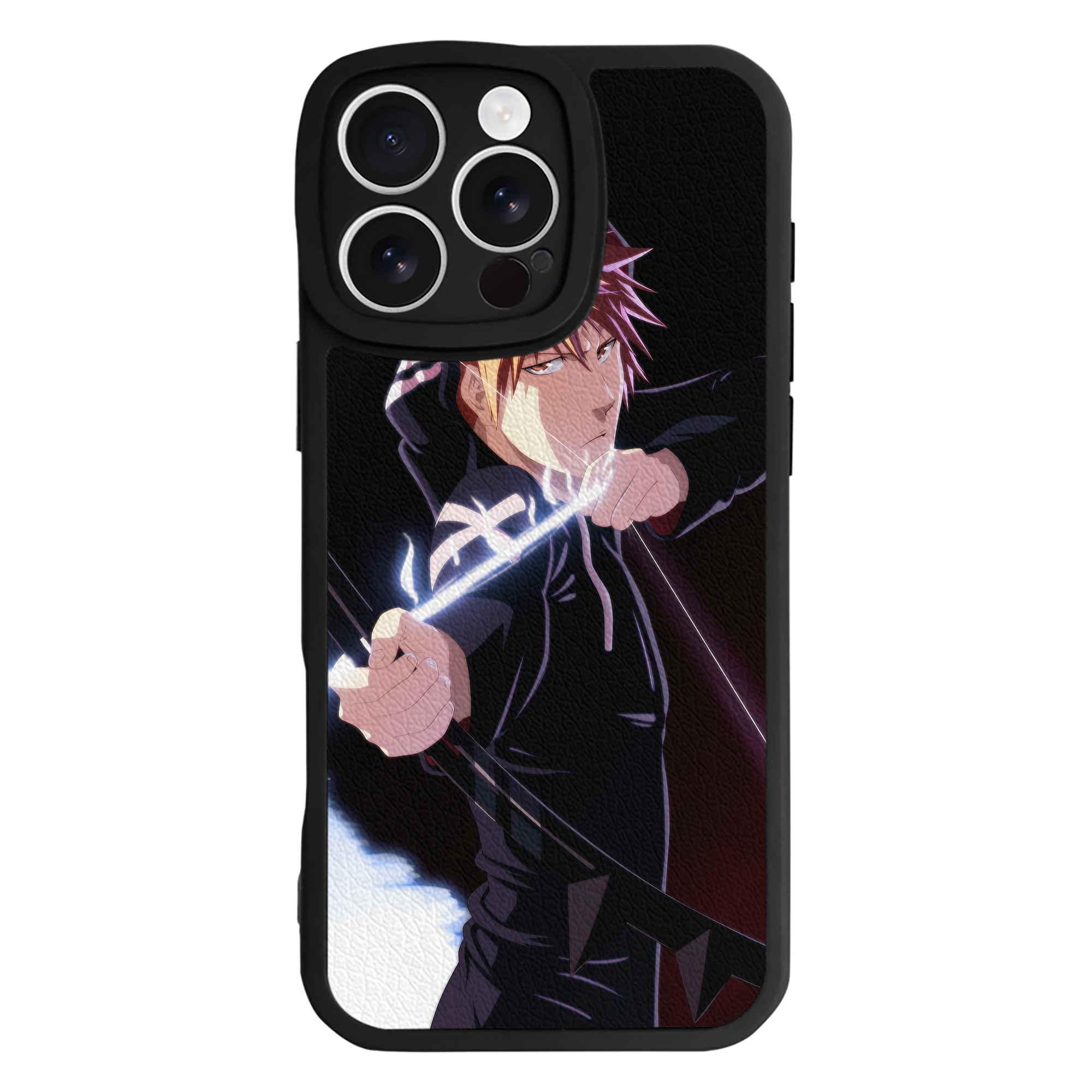 （画像用） ブリーチ BLEACH 【iPhone 16シリーズ対応】シリコンスマホケース（レザー調） 材質：シリコン